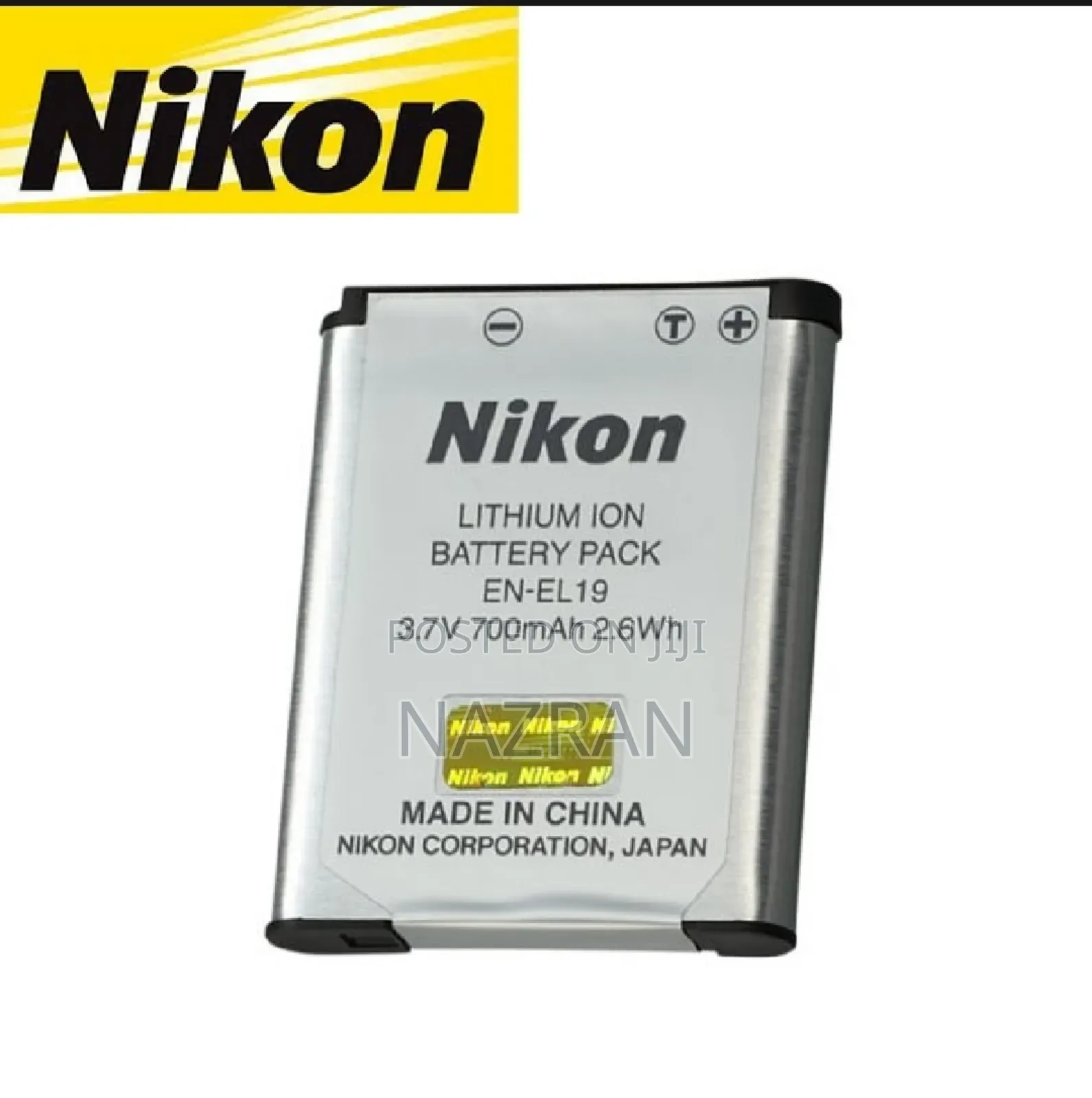 Nikon en-El19 Camera Battery 700mah