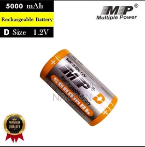 Photo - Mp D Size Rechargeable Battery 5000mah