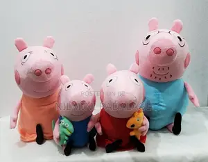 Photo - Handmade Character Soft Toys Peppa Pig Family