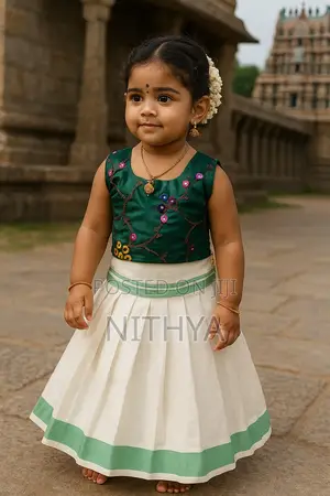 Photo - Kids Lehanga Set