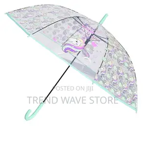 Photo - Unicorn Transparent Umbrella (P06697)