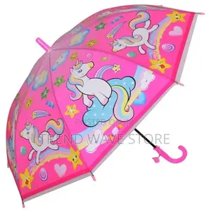 Photo - Unicorn Design Printed Umbrella (P06698)