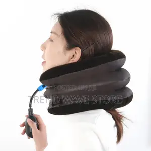 Photo - Microfiber 3 Layer Neck Pillow With Pump