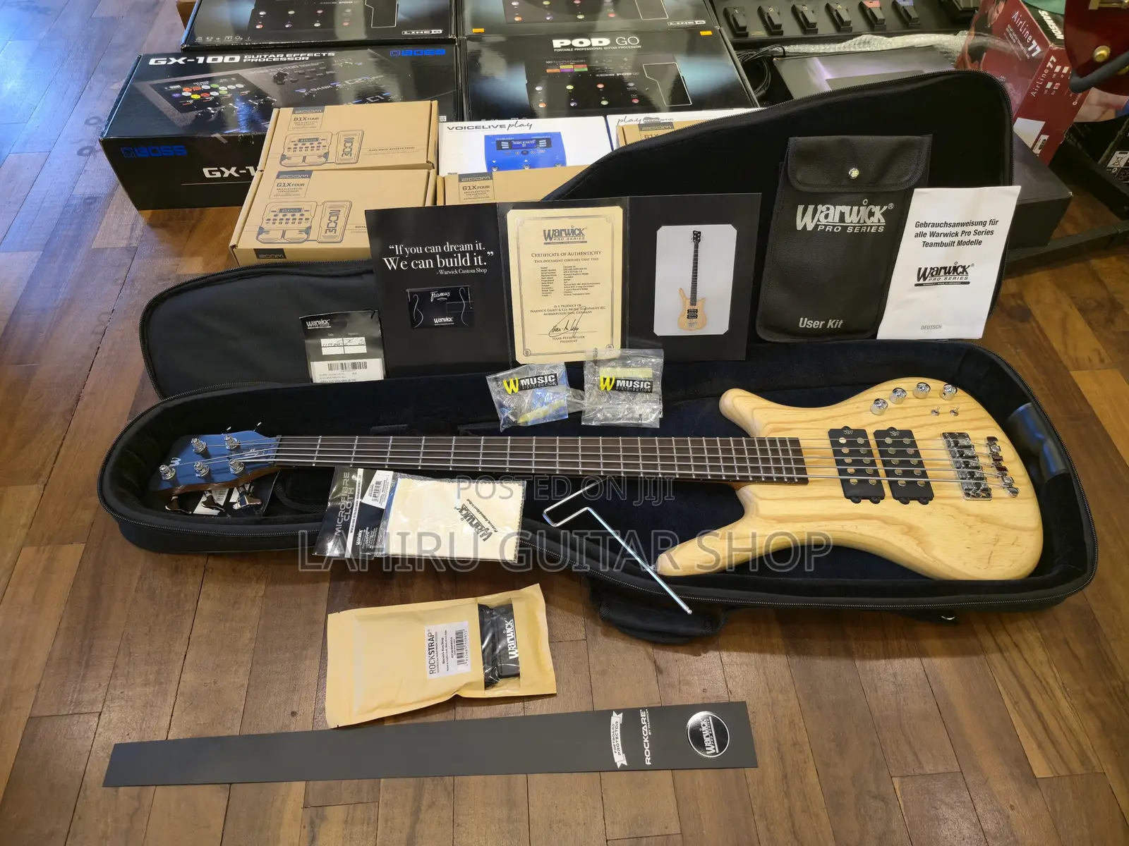 Warwick Team Built Pro Series Corvette - $$ 5 String Bass Gu