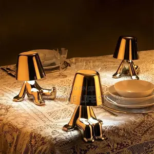 Photo - Men Gold Table Lamp