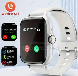 Smart Watch Silver Colour Available