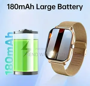 Smart Watch Silver Colour Available