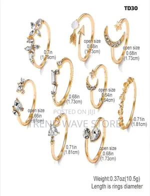 Photo - 9pcs Ring Set