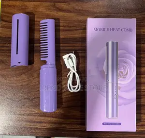Photo - Mini Rechargeable Hair Straightener Comb