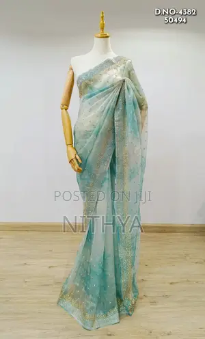 Photo - D. No 4382 Designer Net Saree