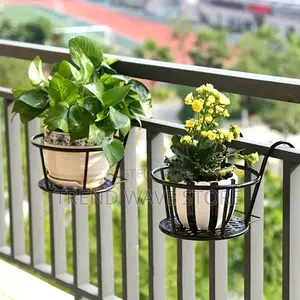 Photo - Iron Hanging Plant Holder Over