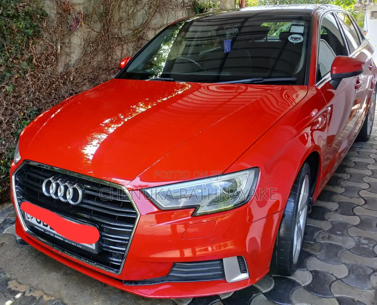 Audi A3 2018 Red