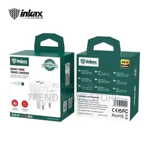 Photo - Inkax Smart Home Travel Charger 2.4a Type – C (P05451)