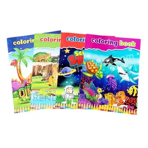 Photo - Kids Coloring Book With Pen - Acb51-13 (P06763)