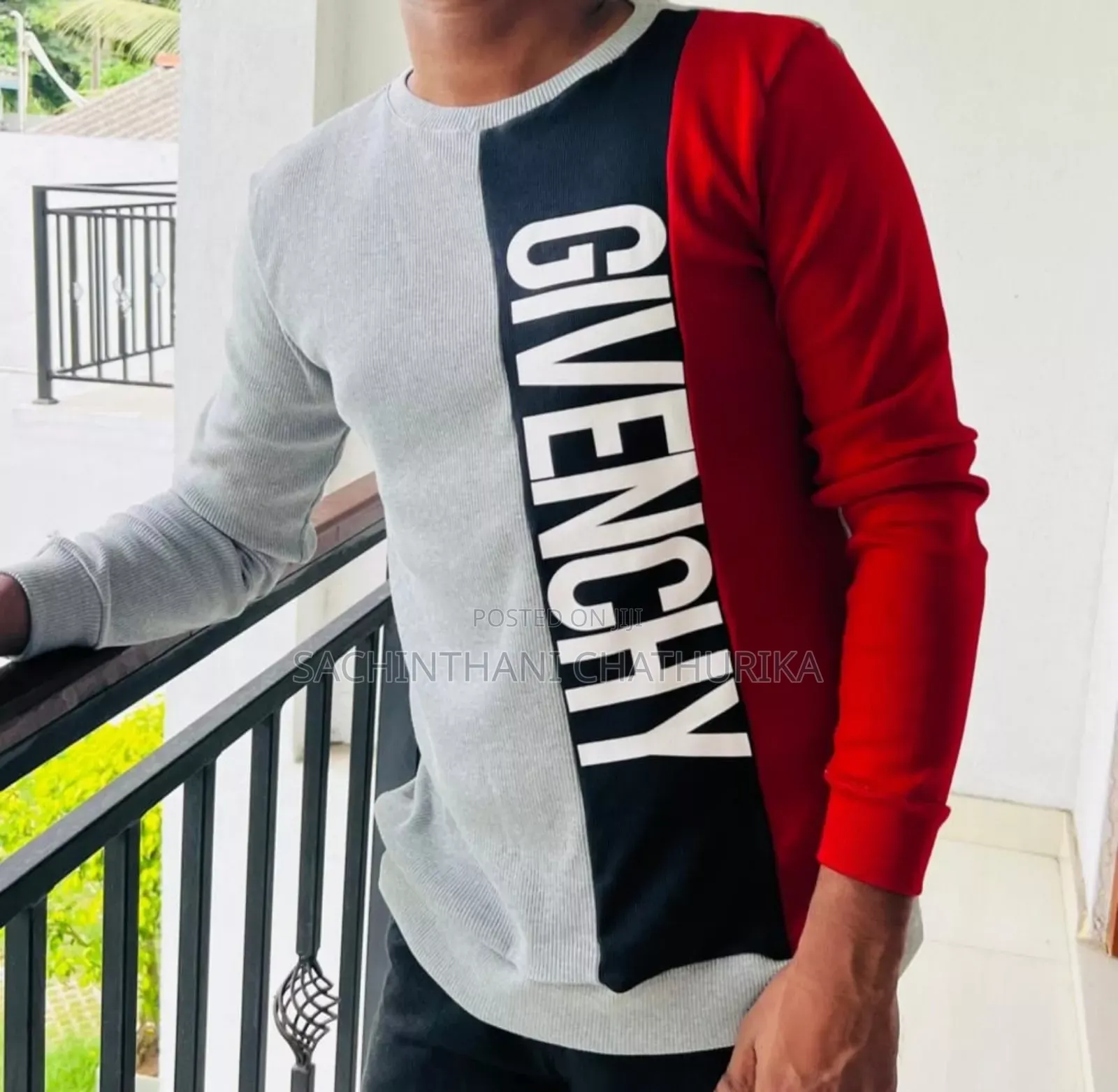 Three Colours Mens Ling Sleeve Tshirt