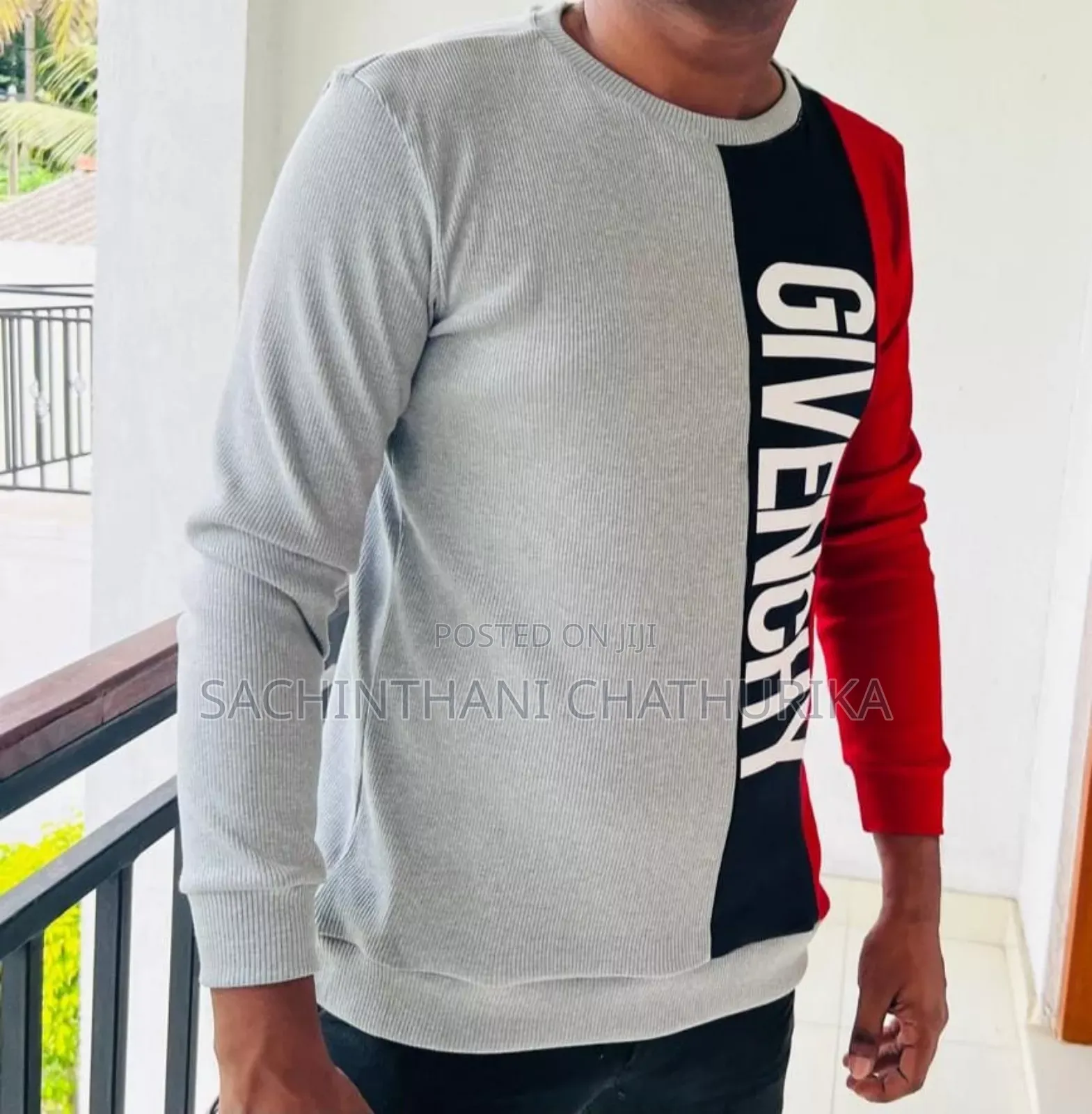Three Colours Mens Ling Sleeve Tshirt