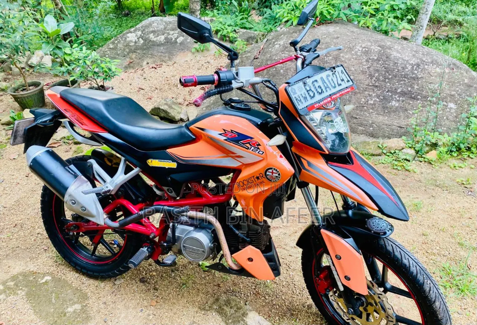Motorcycle 2017 Orange