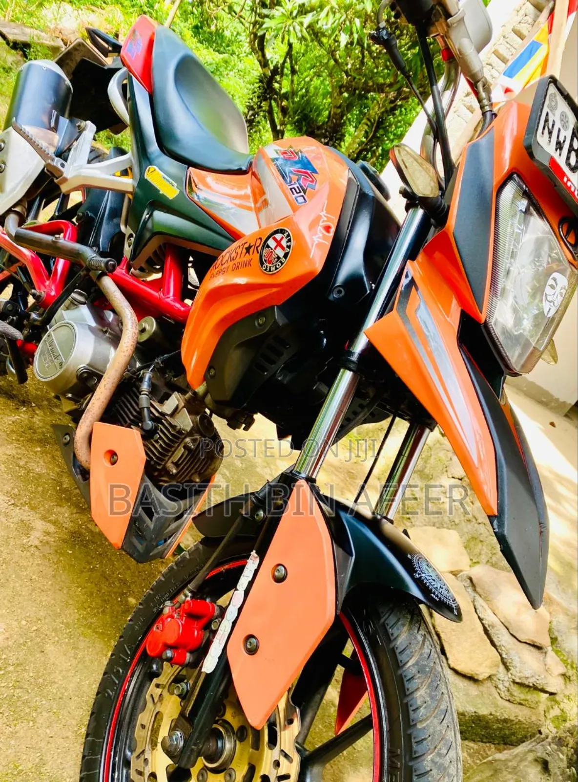 Motorcycle 2017 Orange