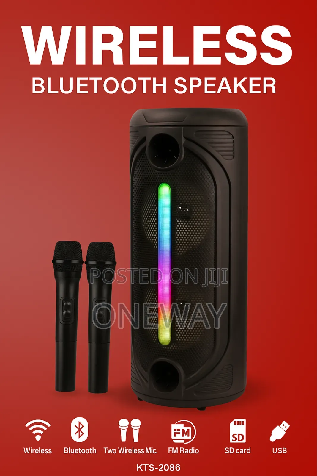 KTS 2086 Wireless Bluetooth Speaker