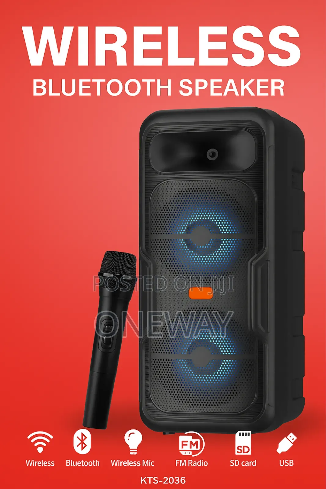 KTS 2036 Wireless Bluetooth Speaker