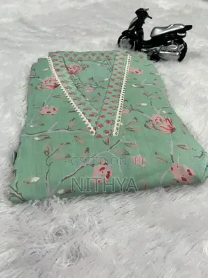 Photo - Nk-101 Ready to Wear Cotton Kurti Set