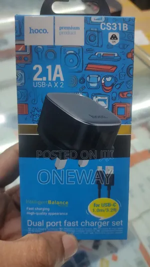 Photo - Hoco Dual Port Fast Charger Set