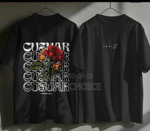 Photo - T-shirt For Men's And Kids 100%Cotton Any Design Available