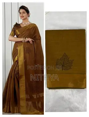 Photo - Nk-36 Apple Leaf Saree Collection