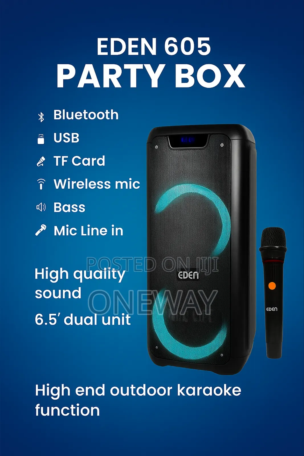 Eden 605 Party Box