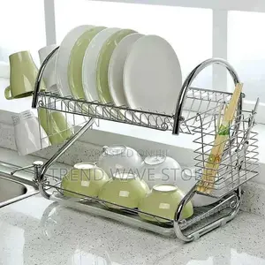 Photo - 2 - Layer Dish Drainer
