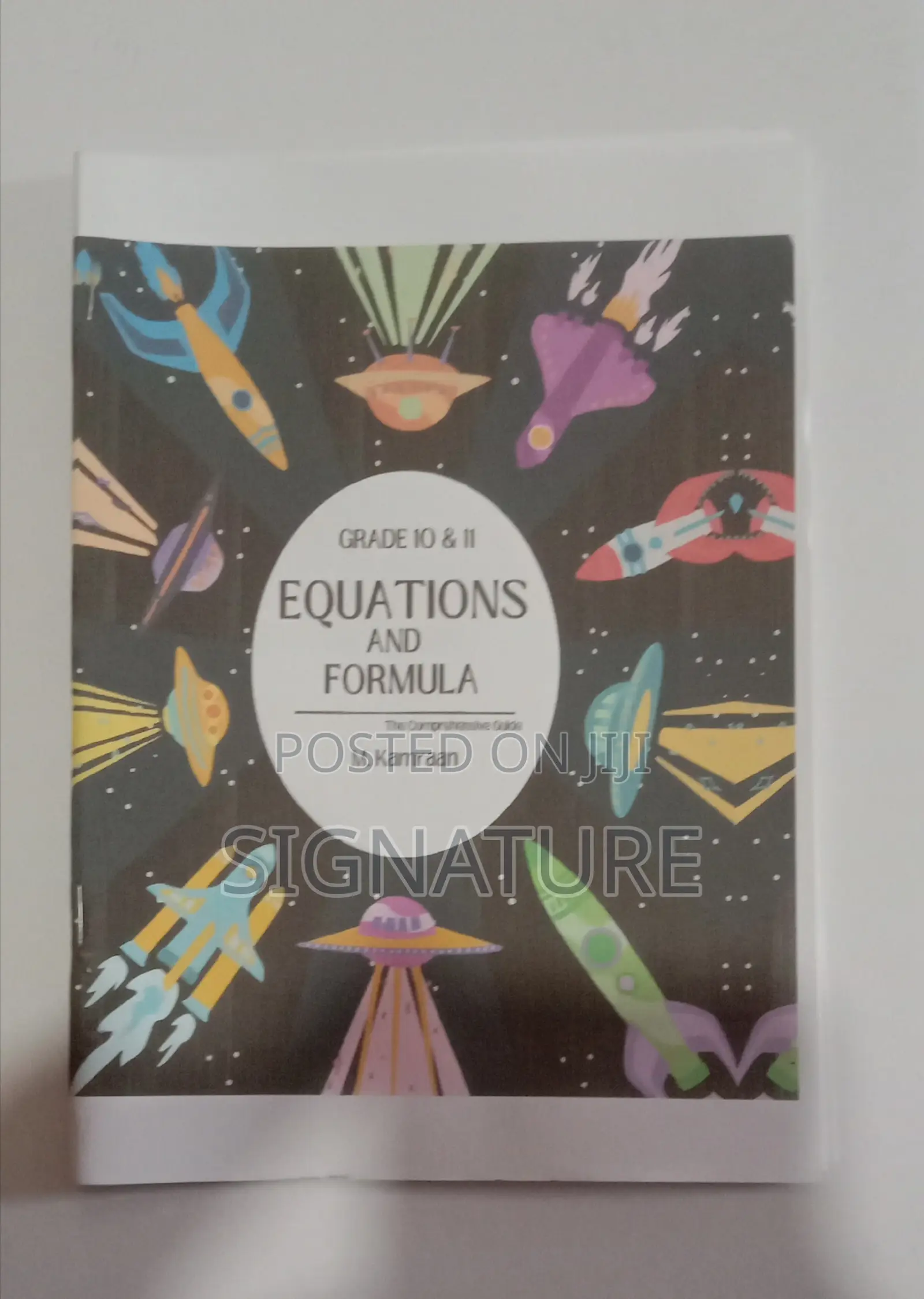 Equations and Formula Gr 10 and 11 Shortnote Book