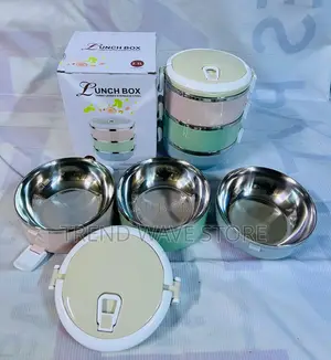 3 Layer Steel Lunch Box
