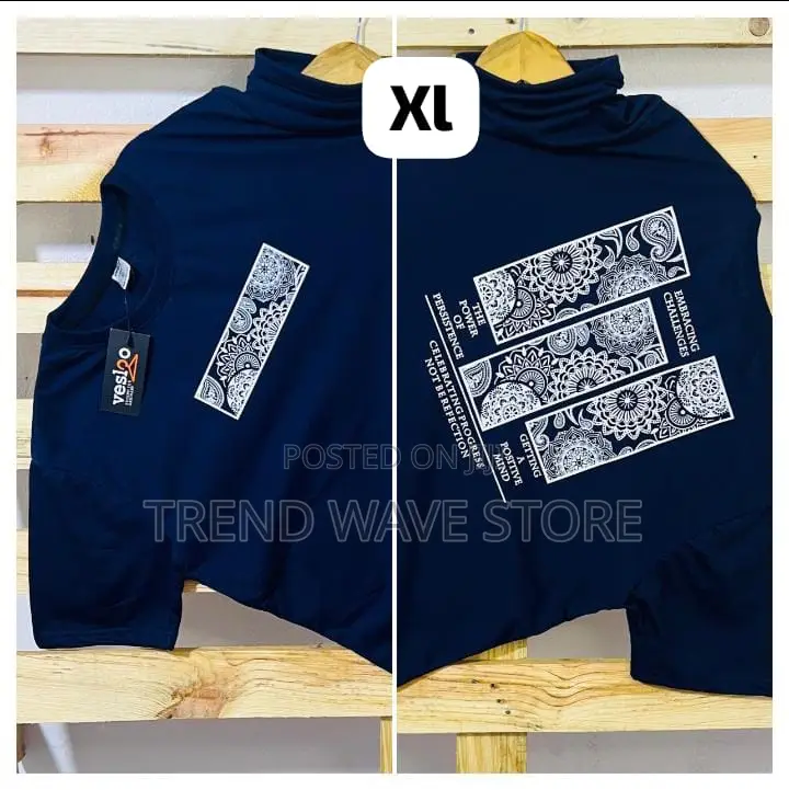 Double Side Print Crew Neck Tshirts