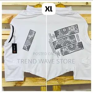 Double Side Print Crew Neck Tshirts