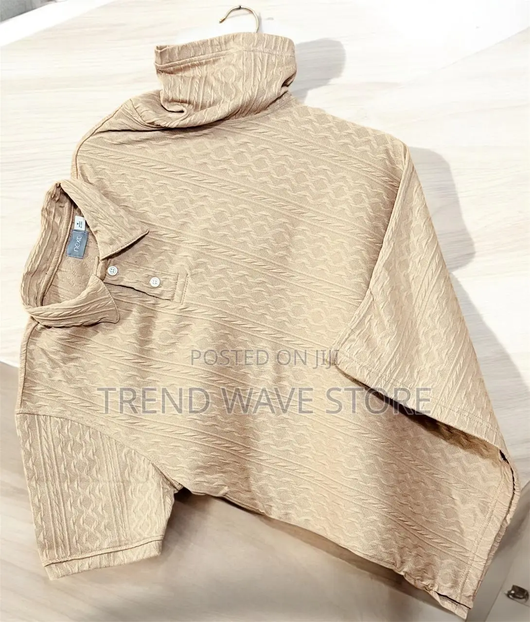 Pop Corn Collar T Shirts