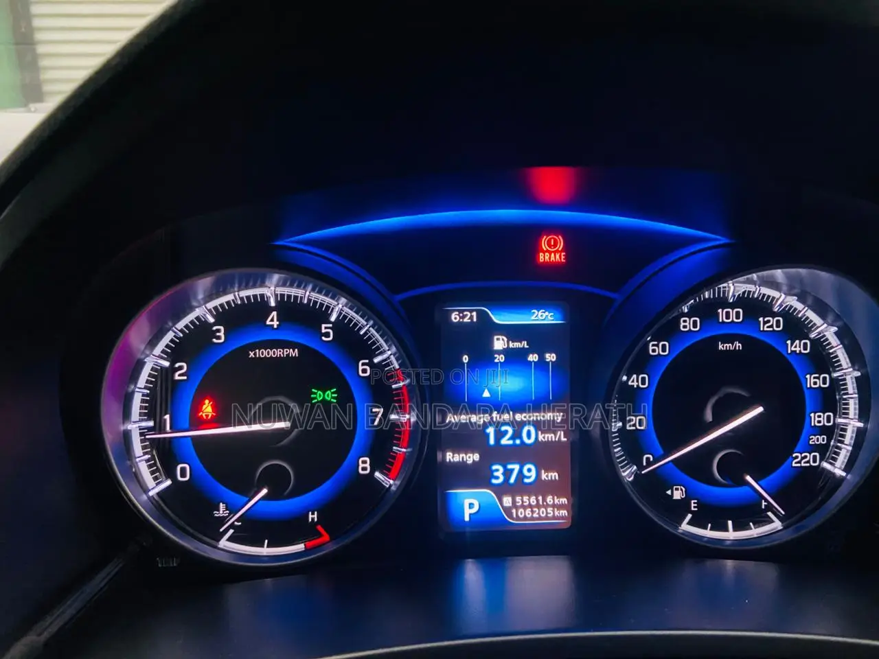 Suzuki Baleno 2019 Red