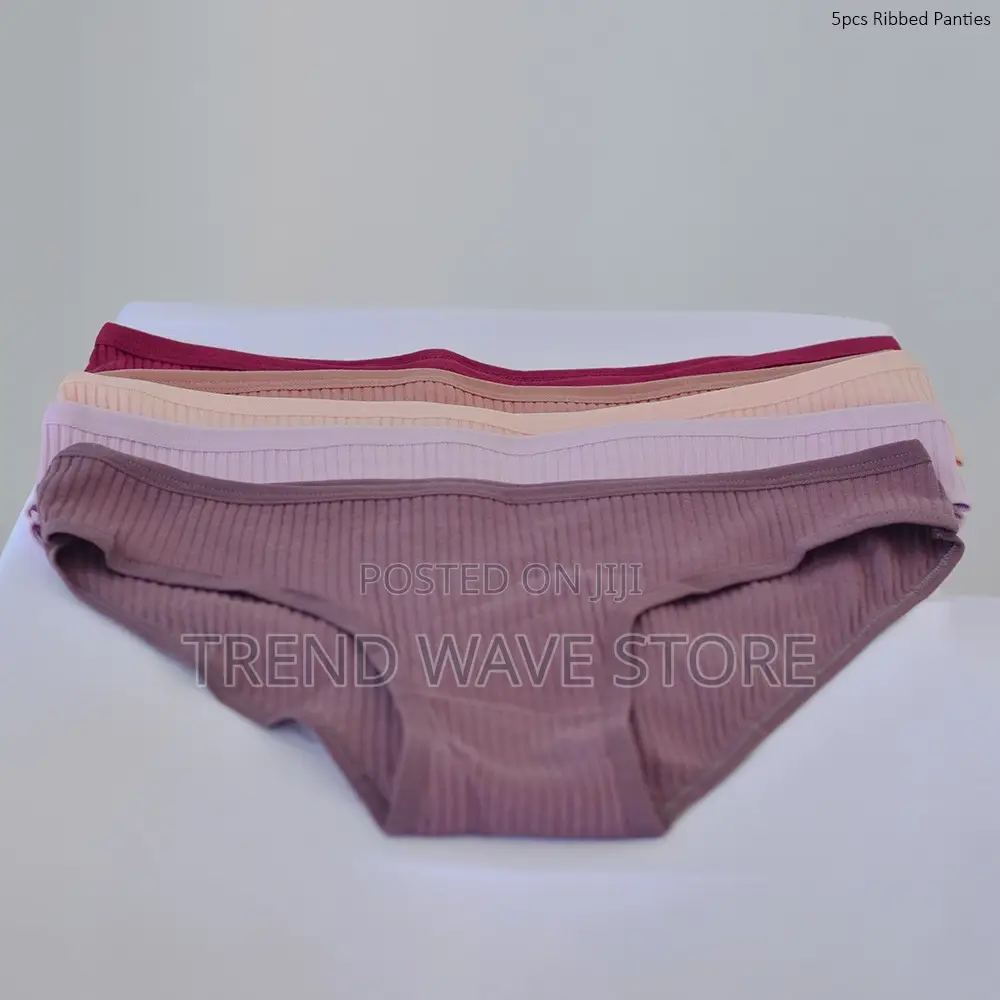 5pcs Ribbed Panties