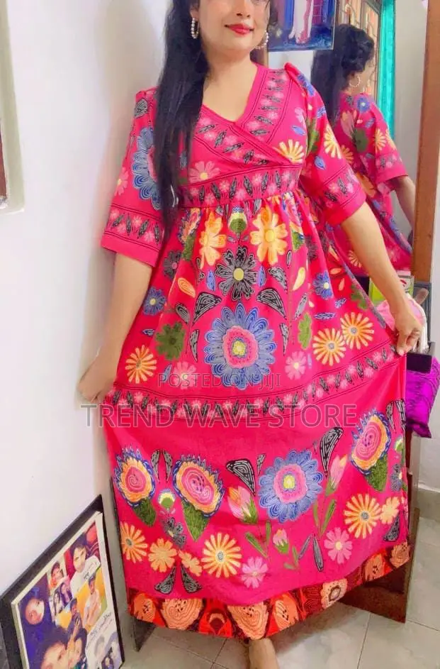 Ithaliyan Kruch Matiriyal Frock