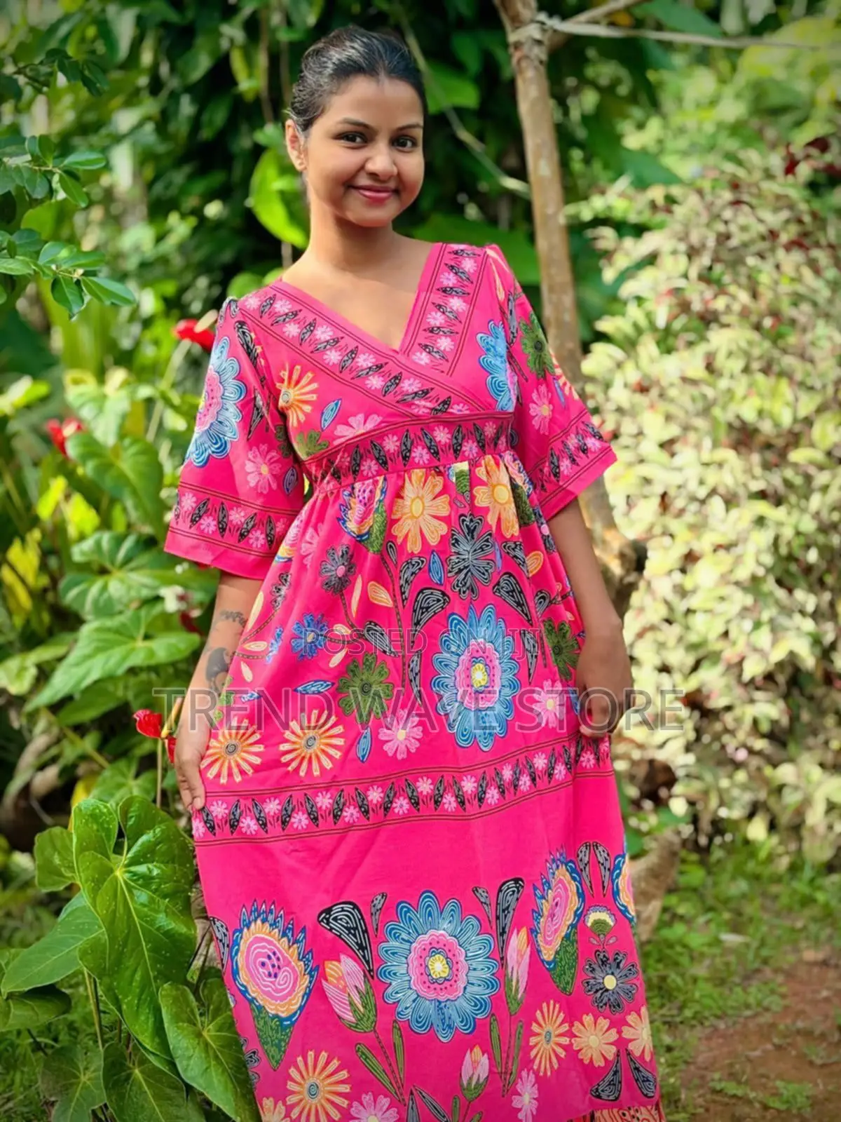 Ithaliyan Kruch Matiriyal Frock