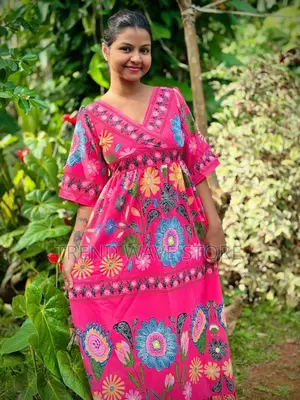 Ithaliyan Kruch Matiriyal Frock