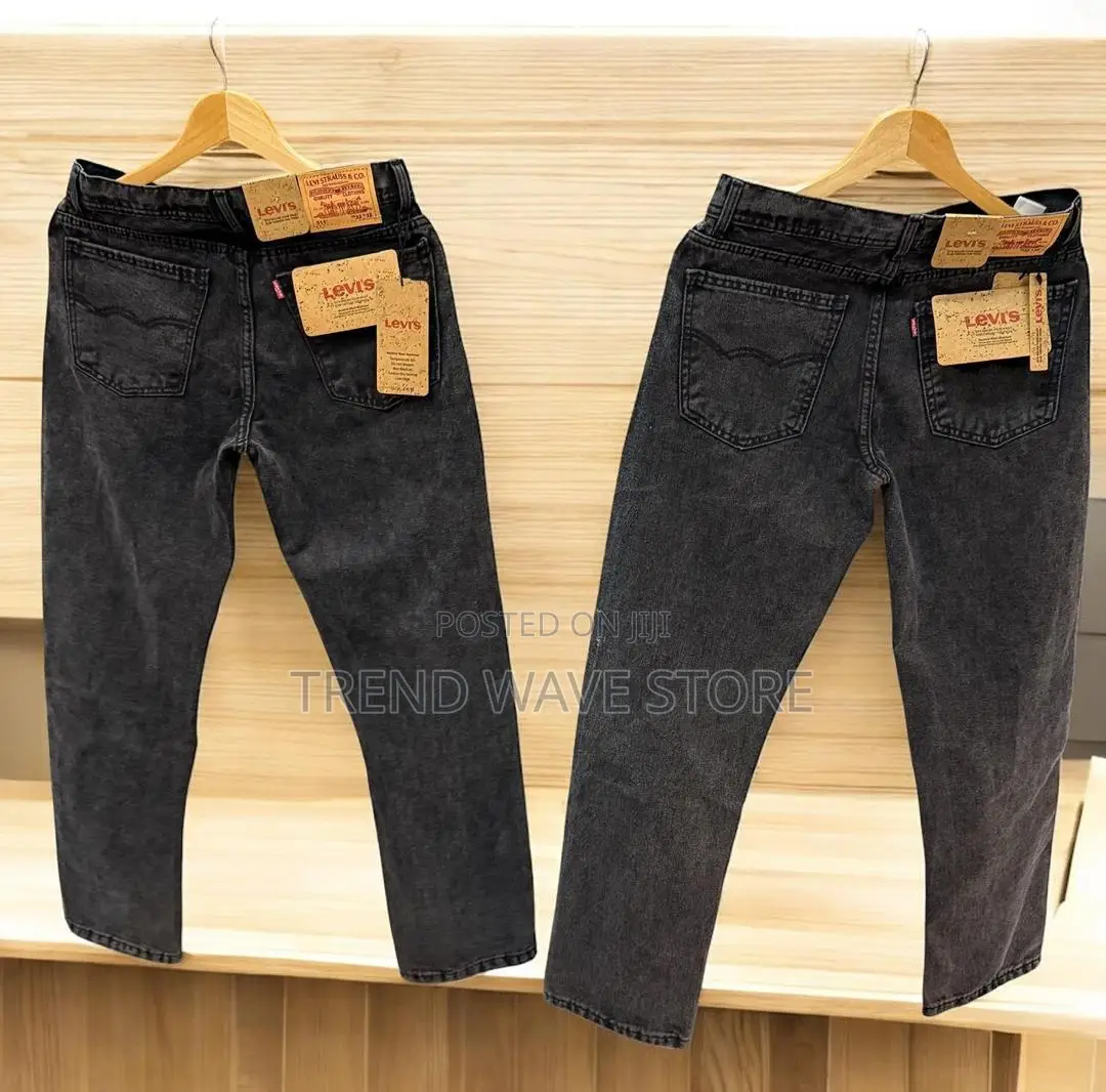 Men Acid Wash Big Fold Denim