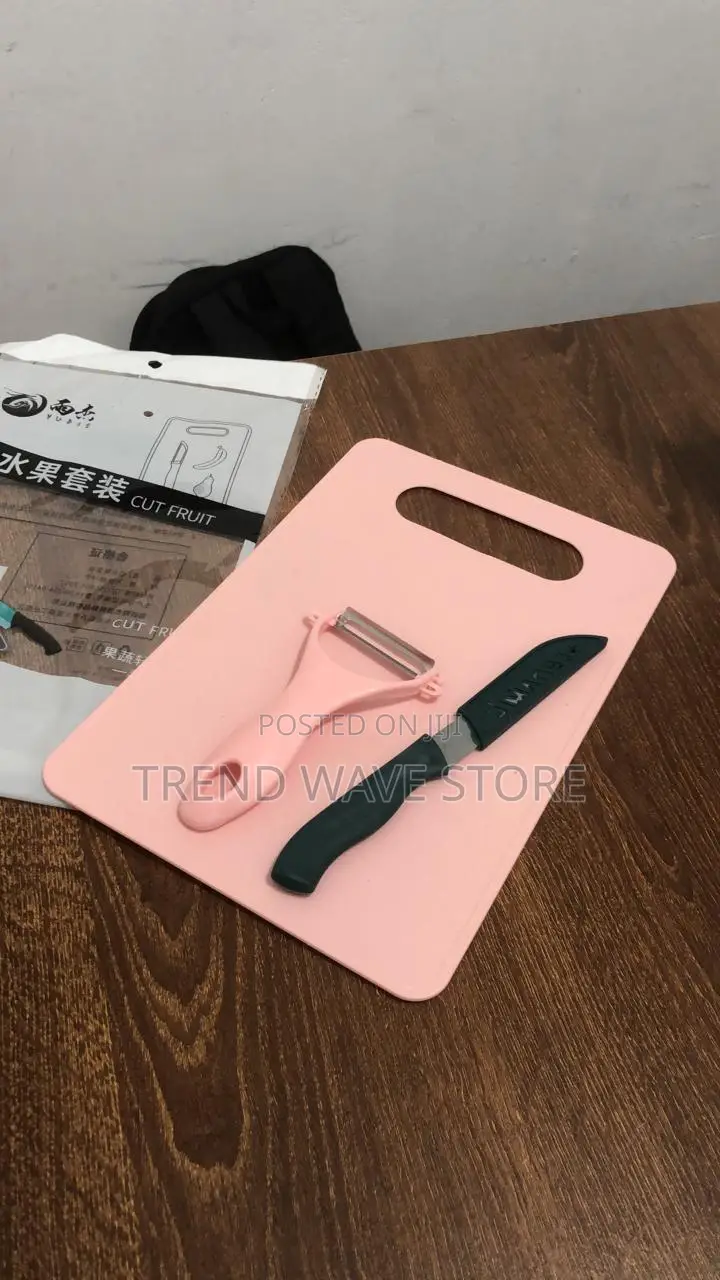 Mini Cutting Board (Knife / Peeler / Board)