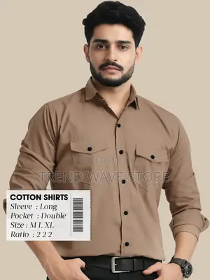 Double PKT Long SLV Shirt