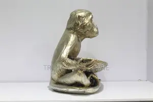 Fruit Holding Monkey Ornament