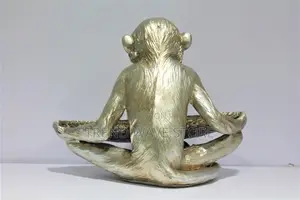 Fruit Holding Monkey Ornament