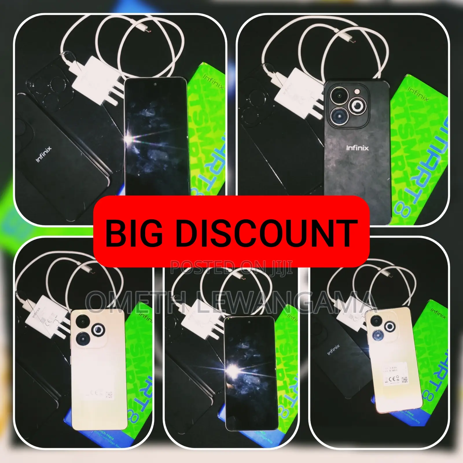 Infinix Smart 8 64 GB Gold