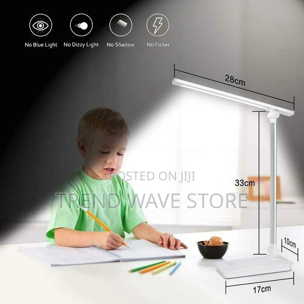 Led Book Light Touch Folding Table Night Lamp