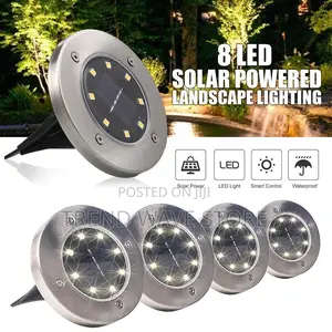 Garden Solar Light 8 Led 4 PCS