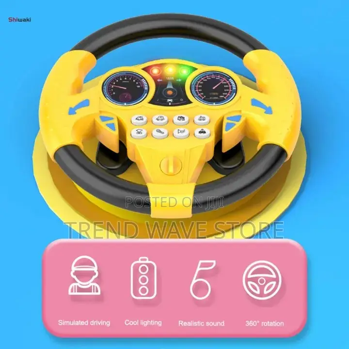 Simulation Steering Wheel Toy (P07098)