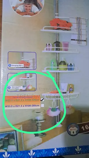 Multi Corner Shelf Rack